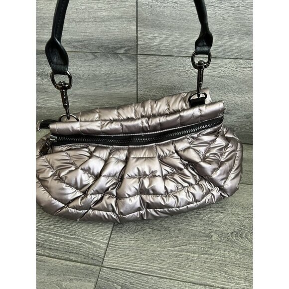 Think Royln Convertible Nylon Tote  - Carrington Pearl Latte color bag - Picture 8 of 10